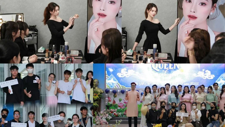 Buổi thực hành giúp học viên trả lời câu hỏi nghề makeup có tương lai không